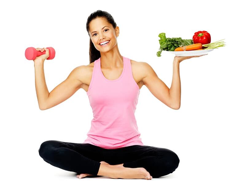 Physical activity and proper nutrition will help you achieve a slim figure
