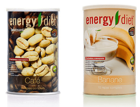 Energy diets tastes